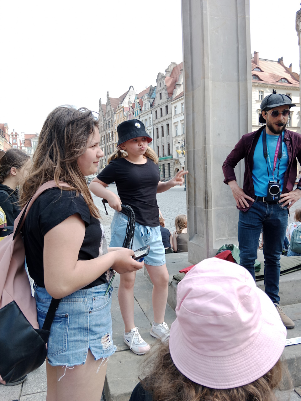 Uczniowie klasy IV a i V we Wrocławiu