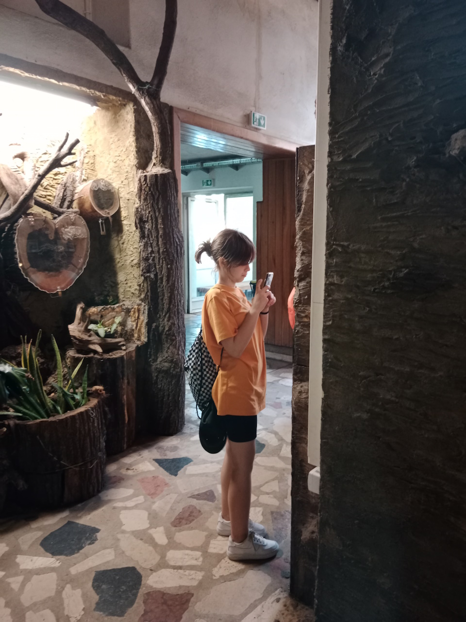 Uczniowie klasy IV a i V w ZOO