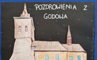 Sukces w Gminnym Konkursie plastycznym „Pocztówka z Gminy Godów dla Franciszka Pieczki”.