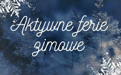 Propozycje zajęć na aktywne spędzenie ferii zimowych!
