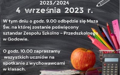 NOWY ROK SZKOLNY!