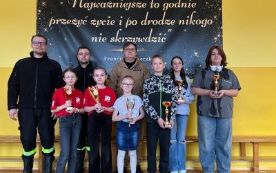 Szkolny etap Turnieju Wiedzy Pożarniczej „Młodzież Zapobiega Pożarom”