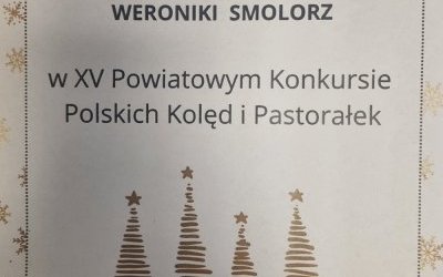 Wyniki XV Powiatowego Konkursu Polskich Kolęd i Pastorałek