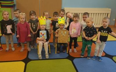 Grupowe urodziny w grupie Krasnoludki - luty