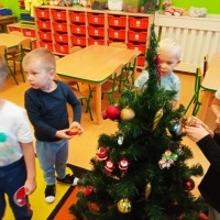Świąteczne przygotowania w grupie Smerfy (1)
