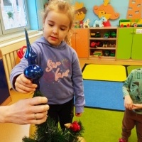 Świąteczne przygotowania w grupie Smerfy (2)