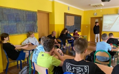Spotkanie z uczniami ze Skrzyszowa (3)