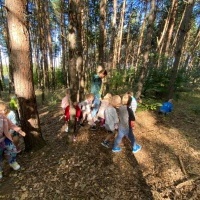 Jesień w lesie - Żabki (7)