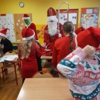 Mikołaj i Grinch w naszej szkole!